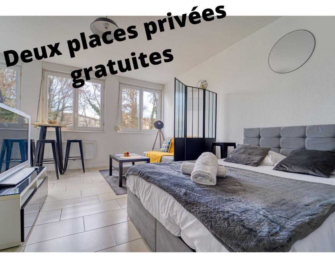 Le Muse - Quartier ville proche transport - Parking Privé CityRoom57 Metz Exterior foto